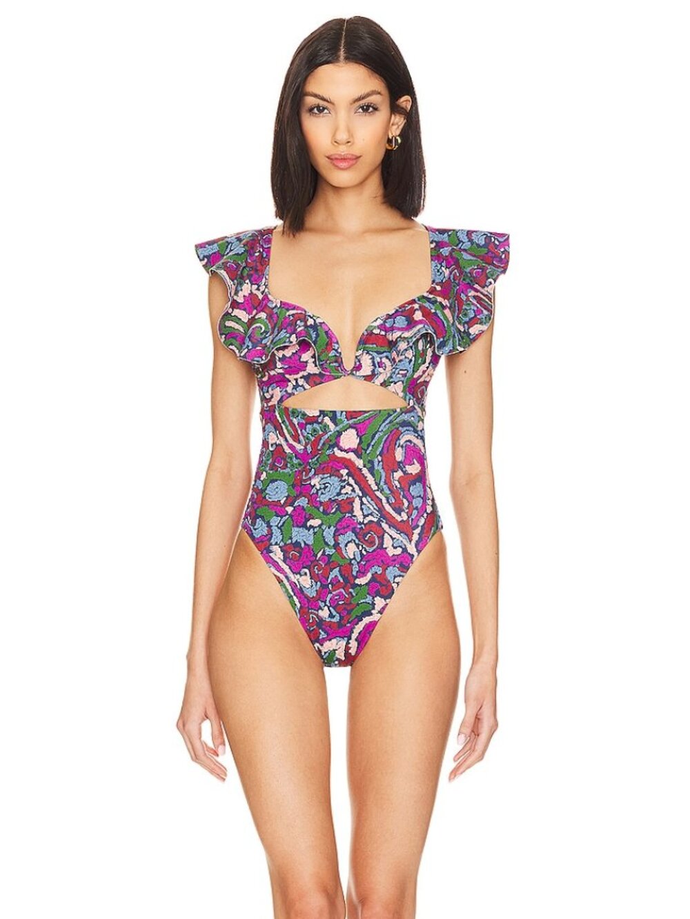 Cleobella Harlow One Piece in Corozal Size Small